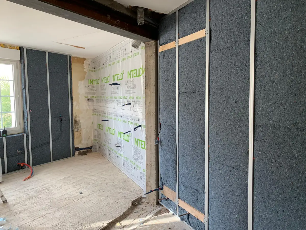 Isolation murs, plafonds et combles Avrillé